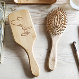 Personalised Wooden Hair Brush