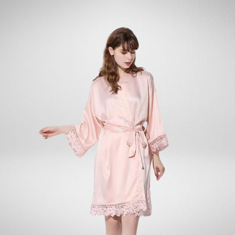 Personalised Luxe Bridal Robe for Wedding Day