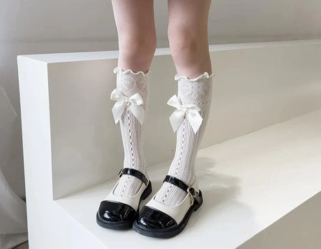 Lolita Girls Wedding Stockings Knee High