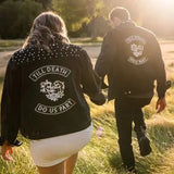 Till Death Do Us Part Wedding Denim Jackets His & Her