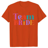 Funny Bride & Team Ring Bridesmaid T-shirt