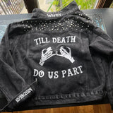 Till Death Do Us Part Wedding Denim Jackets His & Her
