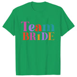 Funny Bride & Team Ring Bridesmaid T-shirt