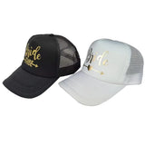 Bride Tribe Gold Letters Snapback Trucker Hat