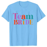 Funny Bride & Team Ring Bridesmaid T-shirt