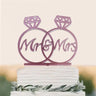 Acrylic Wedding Cake Topper Set - I'm Getting Married
