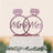 Acrylic Wedding Cake Topper Set - I'm Getting Married