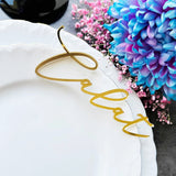 Acrylic Wood Place Cards - Luxury Wedding Place Cards, Laser Cut Names Wedding Cards, Customize Wedding Decor Table - I'm Getting Married