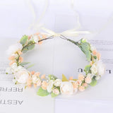 Bohemian Flower Crown Wedding Garland - I'm Getting Married