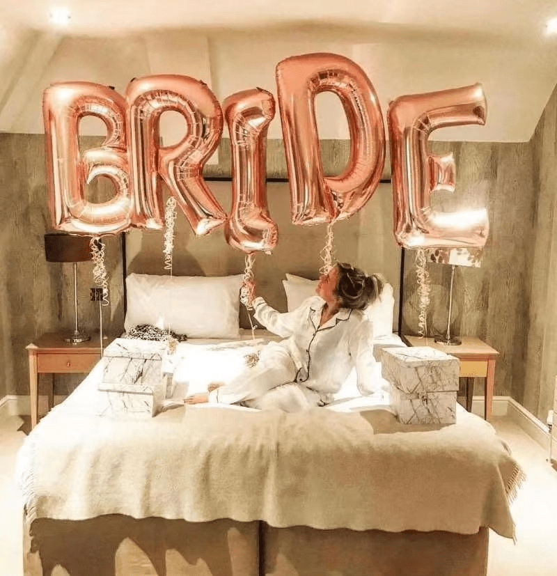 BRIDE Letters Foil Balloon - I'm Getting Married