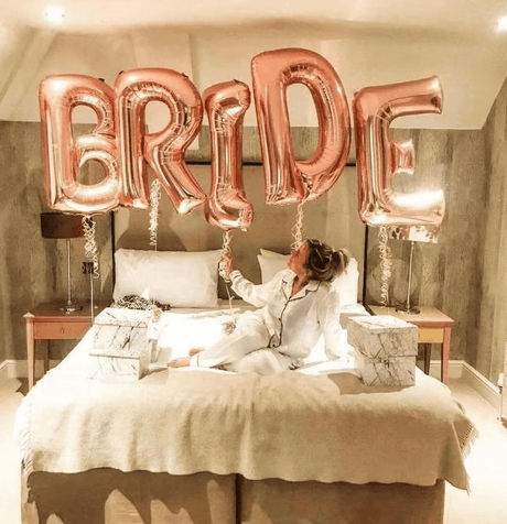 BRIDE Letters Foil Balloon - I'm Getting Married