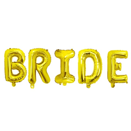 BRIDE Letters Foil Balloon - I'm Getting Married