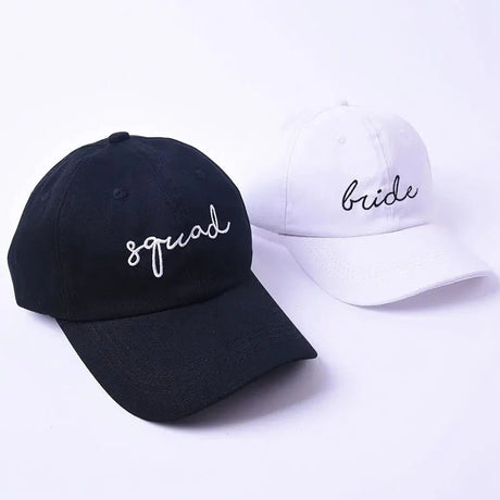 Bride Squad Embroidered Baseball Hat - I'm Getting Married
