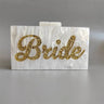 Bride Vintage Acrylic Clutch – A Bridal Statement Piece - I'm Getting Married