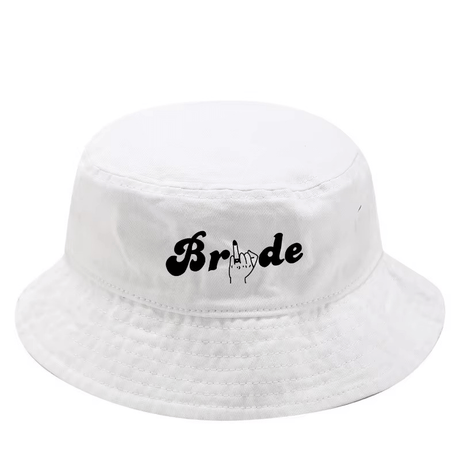 Chic Bridal Bucket Hat – Wedding & Bachelorette Accessory - I'm Getting Married