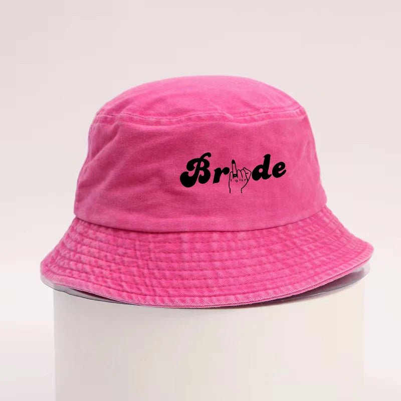 Chic Bridal Bucket Hat – Wedding & Bachelorette Accessory - I'm Getting Married