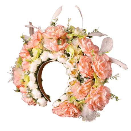 Colorful Flower Wreath for Women - Wedding Party Hair Flower Wreath Bride - I'm Getting Married