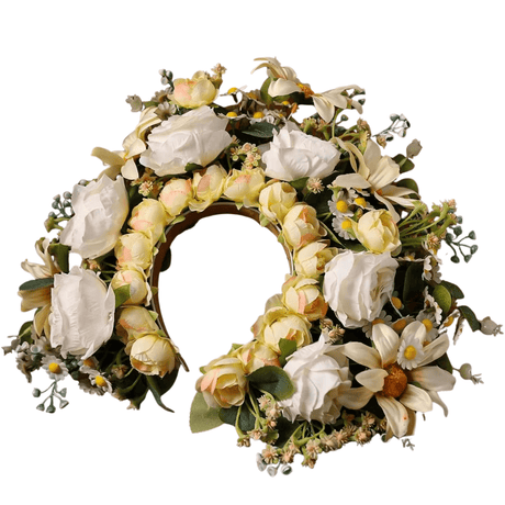 Colorful Flower Wreath for Women - Wedding Party Hair Flower Wreath Bride - I'm Getting Married