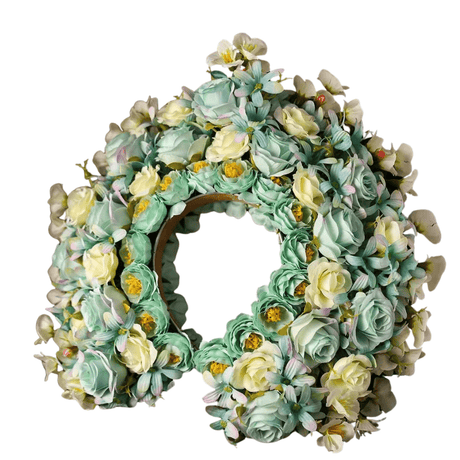 Colorful Flower Wreath for Women - Wedding Party Hair Flower Wreath Bride - I'm Getting Married