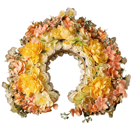 Colorful Flower Wreath for Women - Wedding Party Hair Flower Wreath Bride - I'm Getting Married