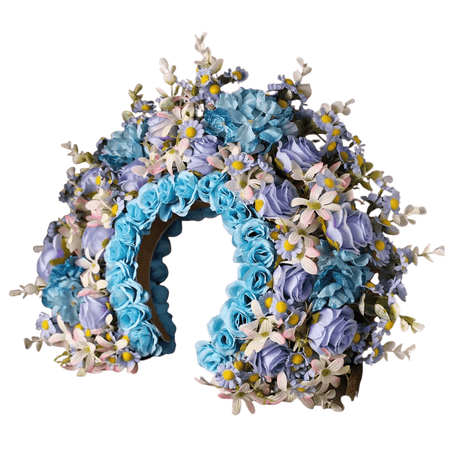 Colorful Flower Wreath for Women - Wedding Party Hair Flower Wreath Bride - I'm Getting Married