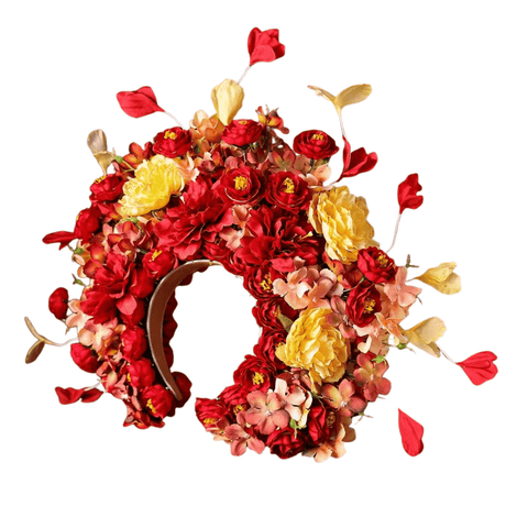 Colorful Flower Wreath for Women - Wedding Party Hair Flower Wreath Bride - I'm Getting Married