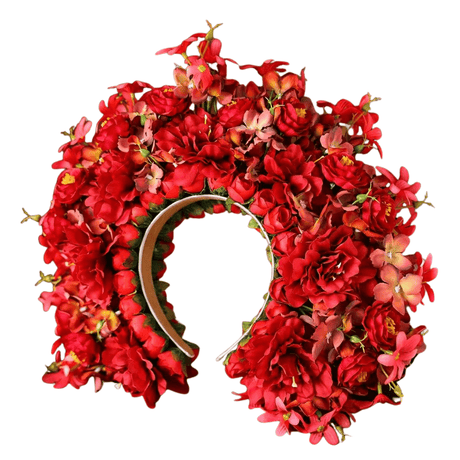 Colorful Flower Wreath for Women - Wedding Party Hair Flower Wreath Bride - I'm Getting Married