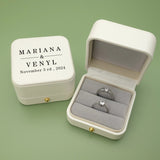 Custom Wedding Ring Bearer Box - I'm Getting Married
