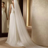Elegant Bridal 3m Veil with Comb - White or Ivory - I'm Getting Married
