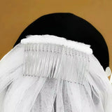 Elegant Bridal 3m Veil with Comb - White or Ivory - I'm Getting Married