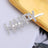 Glitter Rhinestone Bride - to - Be Hair Clip - I'm Getting Married