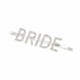 Glitter Rhinestone Bride - to - Be Hair Clip - I'm Getting Married