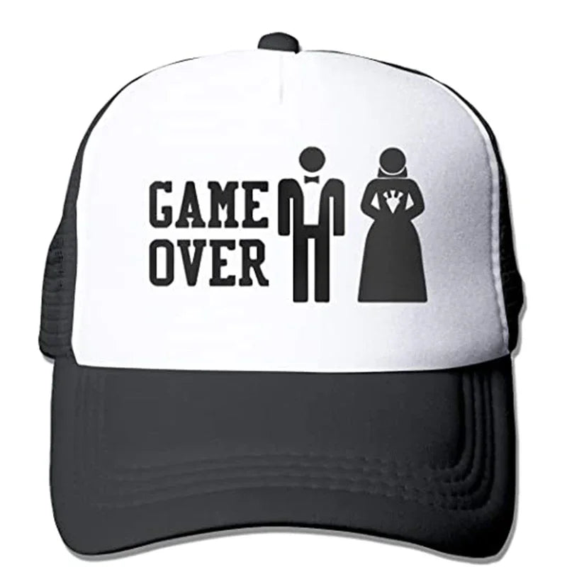 Groom Crew Game Over Cap – Bachelor Party Gift - I'm Getting Married