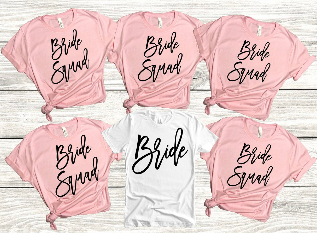 Team Bride Squad T-Shirt