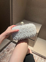 Luxury Crystal Beaded Evening Clutch Bag - I'm Getting Married