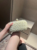 Luxury Crystal Beaded Evening Clutch Bag - I'm Getting Married