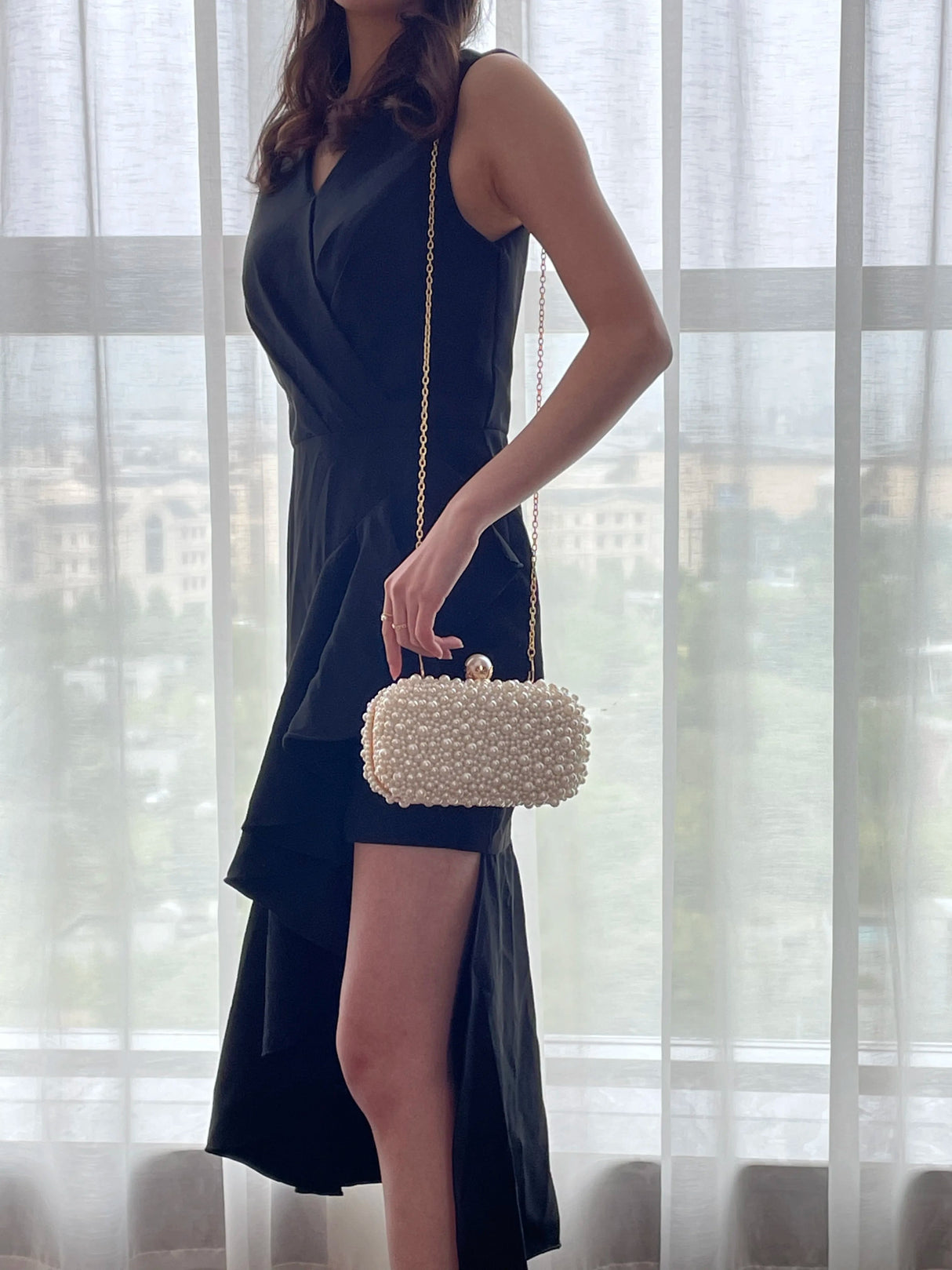 Luxury Crystal Beaded Evening Clutch Bag - I'm Getting Married