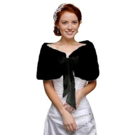 Luxury Fur Shawl Wedding Wrap - I'm Getting Married