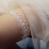 Pearl Lace Bridal Wedding Day Garter - I'm Getting Married