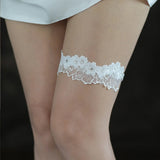 Pearl Lace Bridal Wedding Day Garter - I'm Getting Married