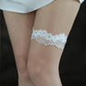 Pearl Lace Bridal Wedding Day Garter - I'm Getting Married