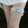 Pearl Lace Bridal Wedding Day Garter - I'm Getting Married
