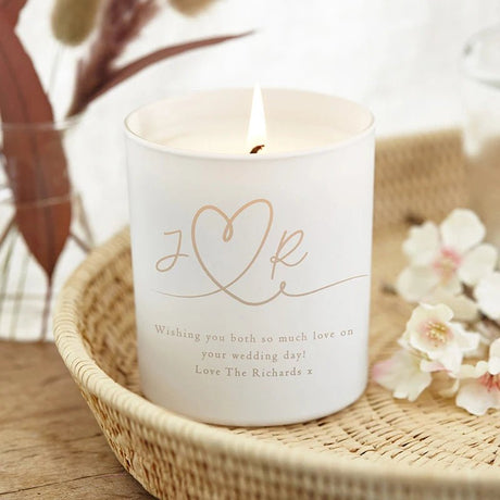 Personalised Glass Candle Tealight Holder - I'm Getting Married