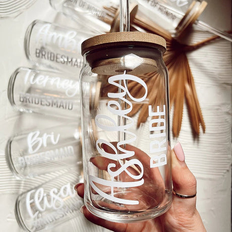 Personalised Glass Tumbler - Coffee or Cocktails - I'm Getting Married