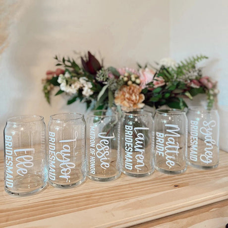 Personalised Glass Tumbler - Coffee or Cocktails - I'm Getting Married