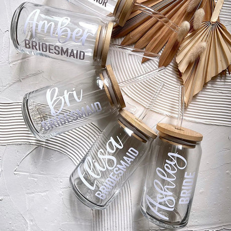 Personalised Glass Tumbler - Coffee or Cocktails - I'm Getting Married
