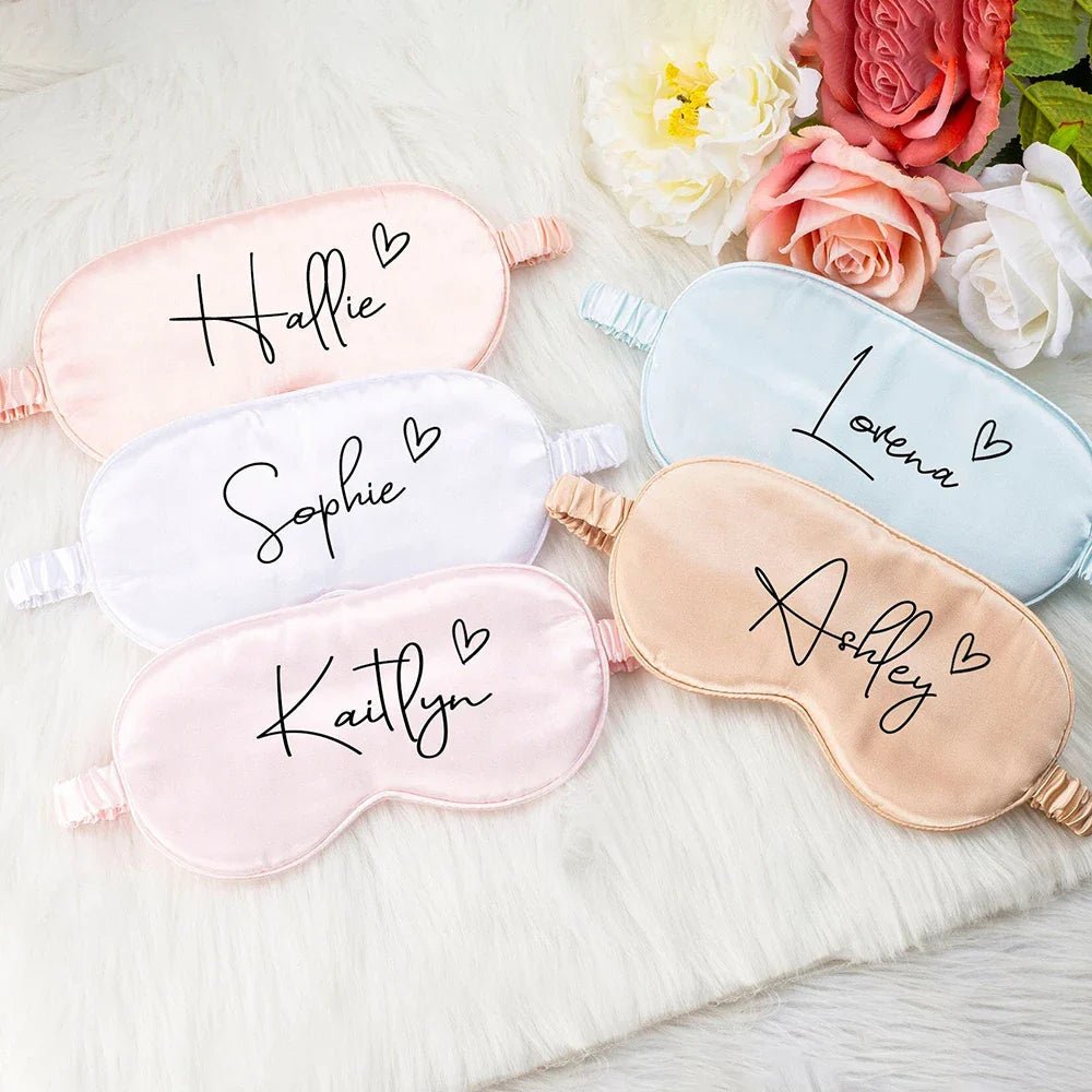 Personalised Satin Eye Mask - I'm Getting Married