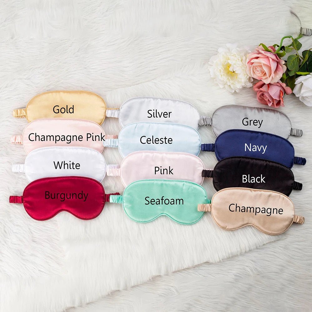 Personalised Satin Eye Mask - I'm Getting Married