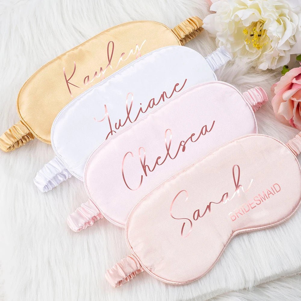 Personalised Satin Eye Mask - I'm Getting Married