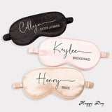 Personalised Satin Eye Mask - I'm Getting Married